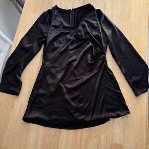 Astr Black Mini Dress